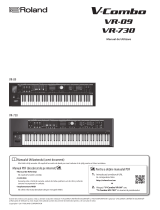 Roland V-Combo VR-730 Manual de utilizare