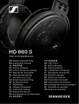 Sennheiser Consumer Audio HD 660 S Manual de utilizare