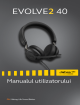 Jabra Evolve2 40 - USB-A UC stereo Manual de utilizare