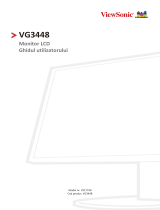 ViewSonic VG3448 Manualul utilizatorului