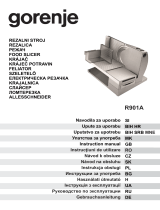 Gorenje R901A Manual de utilizare