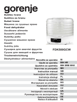 Gorenje FDK500GCW Manualul proprietarului