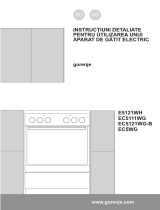 Gorenje EC5WG Manualul proprietarului