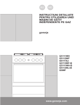 Gorenje G5WF Manualul proprietarului