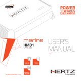 Hertz HMD1  Manualul proprietarului
