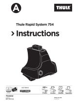 Thule Railing Load Carrier 754 Instructions Manual