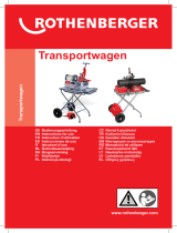 Rothenberger Transportation frame for ROPOWER 50 / SUPERTRONIC 2 SE / P 160 S Manual de utilizare