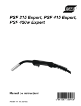 ESAB PSF 315 Expert Manual de utilizare