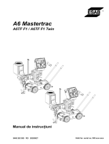 ESAB A6 Mastertrac A6TF F1 / A6TF F1 Twin Manual de utilizare