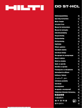 Hilti DD-ST-HCL Instrucțiuni de utilizare