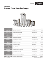 Danfoss Brazed plate heat exchangers Instrucțiuni de utilizare