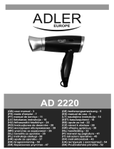 Adler AD 2220 Instrucțiuni de utilizare