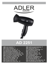 Adler AD 2251 Instrucțiuni de utilizare