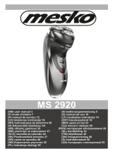 Mesko MS 2920 Instrucțiuni de utilizare