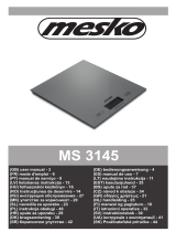 Mesko MS 3145 Instrucțiuni de utilizare