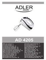 Adler AD 4205b Instrucțiuni de utilizare