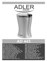 Adler AD 443 Instrucțiuni de utilizare