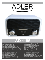Adler AD 1185 Instrucțiuni de utilizare