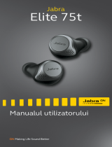 Jabra Elite 75t Wireless Charging - Black Manual de utilizare