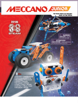 Meccano Junior 20106 Instrucțiuni de utilizare