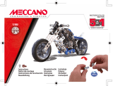 Meccano 5 Model Set - Motorcycle #1-#3 Instrucțiuni de utilizare