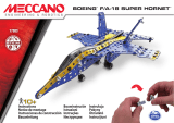 Meccano MECCANO BOEING F/A-18 SUPER HORNET Instrucțiuni de utilizare