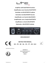 LTC Audio MFA1200USB-BT-BL Manualul proprietarului