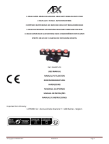 afx light BLADE5-FX Manual de utilizare