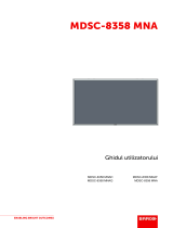 Barco MDSC-8358 Manualul utilizatorului