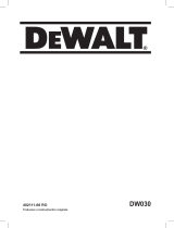 DeWalt DW030 Manual de utilizare