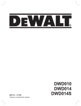 DeWalt DWD010 Manual de utilizare