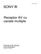 Sony STR-DA3400ES Instrucțiuni de utilizare