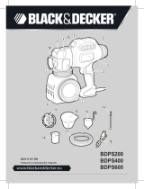 Black & Decker BDPS200 Manual de utilizare