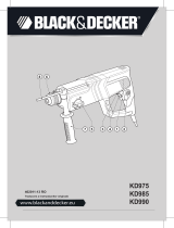 Black & Decker KD985 Manual de utilizare