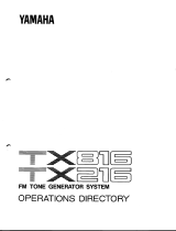 Yamaha TX-816 Manual de utilizare
