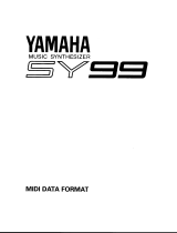 Yamaha SY99 Manualul proprietarului