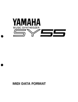 Yamaha SY55 Manualul proprietarului