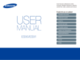 Samsung ES90 Manual de utilizare