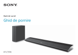 Sony HT-CT370 Ghid de inițiere rapidă