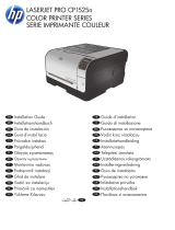 HP LaserJet Pro CP1525 Color Printer series Ghid de instalare