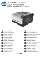 HP LaserJet Pro CP1525 Color Printer series Manualul proprietarului
