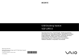 Sony VGP-UPR1A Manual de utilizare