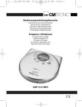 Clatronic CDP 515 MP3 Manualul proprietarului