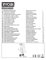Ryobi RSH-2400R Manualul proprietarului