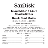 SanDisk IMAGEMATE 12 IN 1 Manualul proprietarului