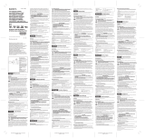 Sony SR-64UXA/T1 Manual de utilizare