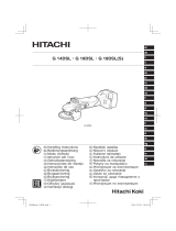 Hitachi G 14DSL Instrucțiuni de utilizare
