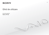 Sony VPCEA2C5E Instrucțiuni de utilizare