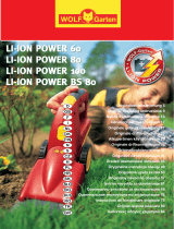 Wolf Garten Li-Ion Power BS 80 Manualul proprietarului