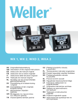 Weller WX 2 Manualul proprietarului